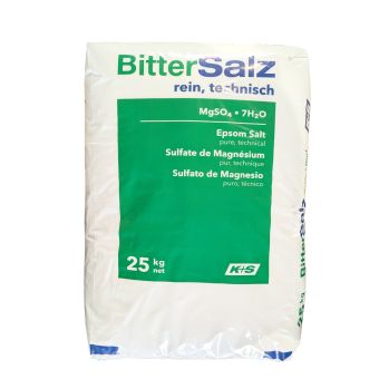 Epsom Salts (Magnesium Sulphate Tech Grade) 25kg