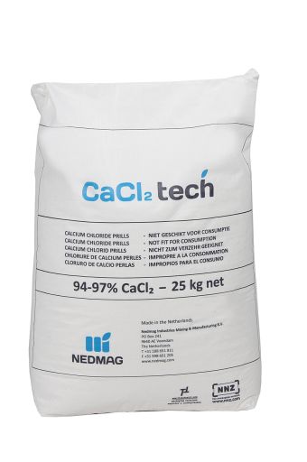Calcium Chloride Prills Tech Grade 94-97% 25kg Bag