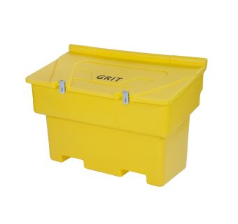 250kg/200L Yellow Stackable Lockable Salt Bin