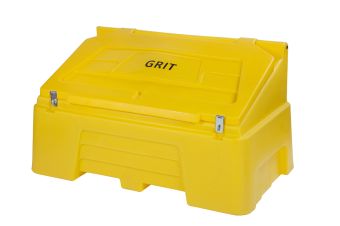 500kg/400L Yellow Lockable Premium Salt Bin