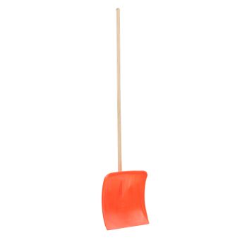 Snow Scoop with Wooden Pole