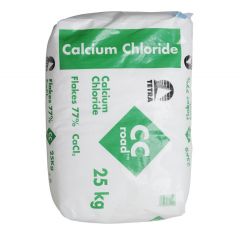 Calcium Chloride Flake 77% Road Grade 25kg bag