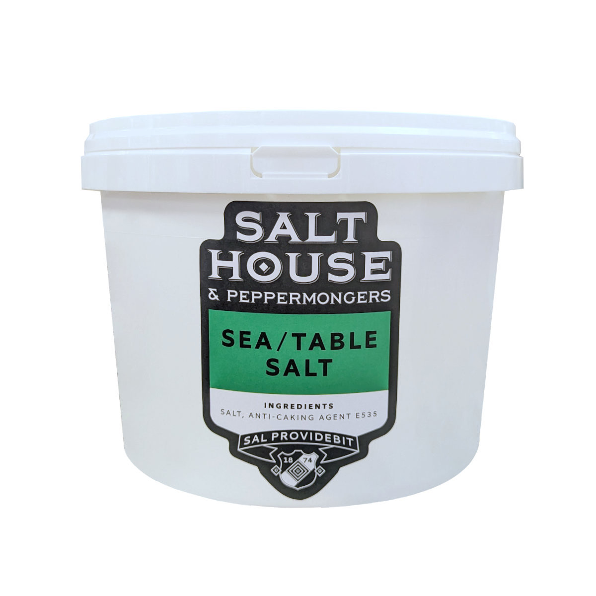 Salthouse Sea Salt 6kg Tub | Food & Culinary Sea Salt | Peacock Salt Salthouse Sea Salt 6kg Tub | Food & Culinary Sea Salt | Peacock Salt