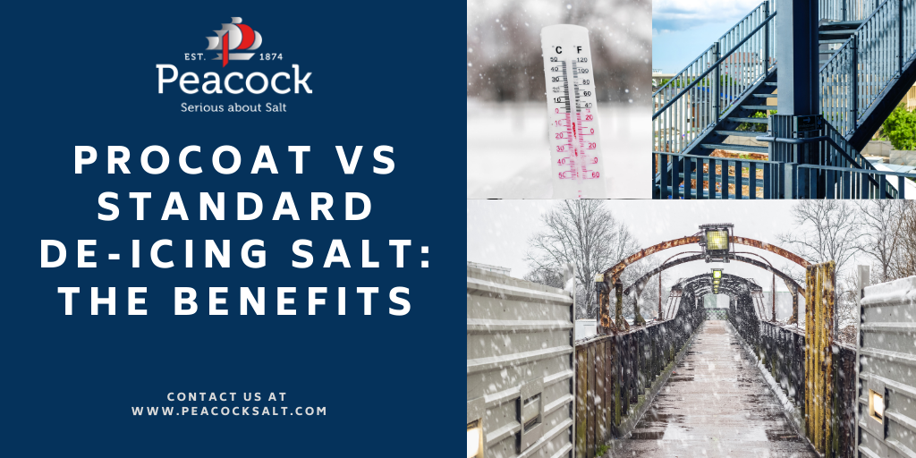 Procoat Vs Standard De-icing Salt: The Benefits