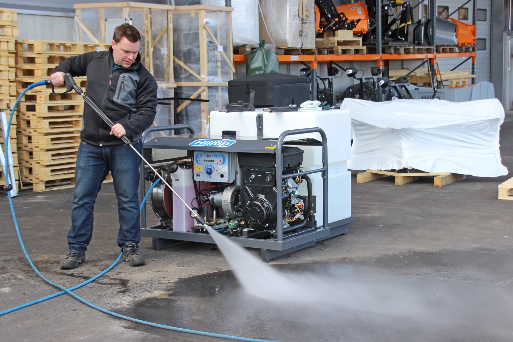 Hilltip Jet-It Mobile Pressure Washer